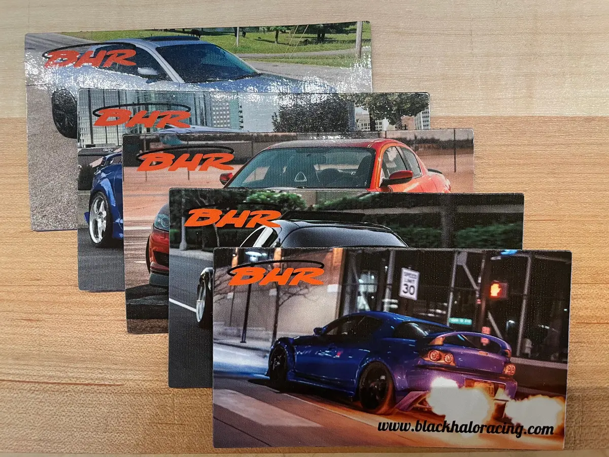 Black Halo Racing Magnet, Set Of Five 1