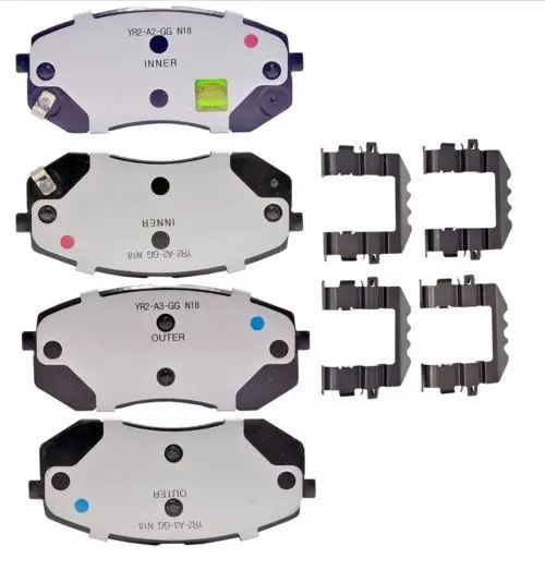 Pastilla Frontal Cerámica Premium - Napa Adaptive One Passenger Car Brake Pads Ceramic 
Precios Incluyen I.S.V. 1