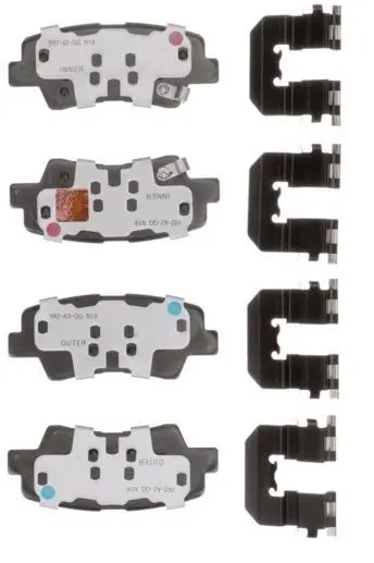 Pastilla Trasera Cerámica Premium  - Napa Adaptive One Passenger Car Brake Pads Ceramic
Precios Incluyen I.S.V. 1