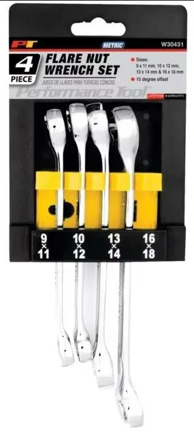 Juego De Llavas Mixtas Abiertas Mm Wrench Set-Flare Nut
Precios Incluyen I.S.V. 1