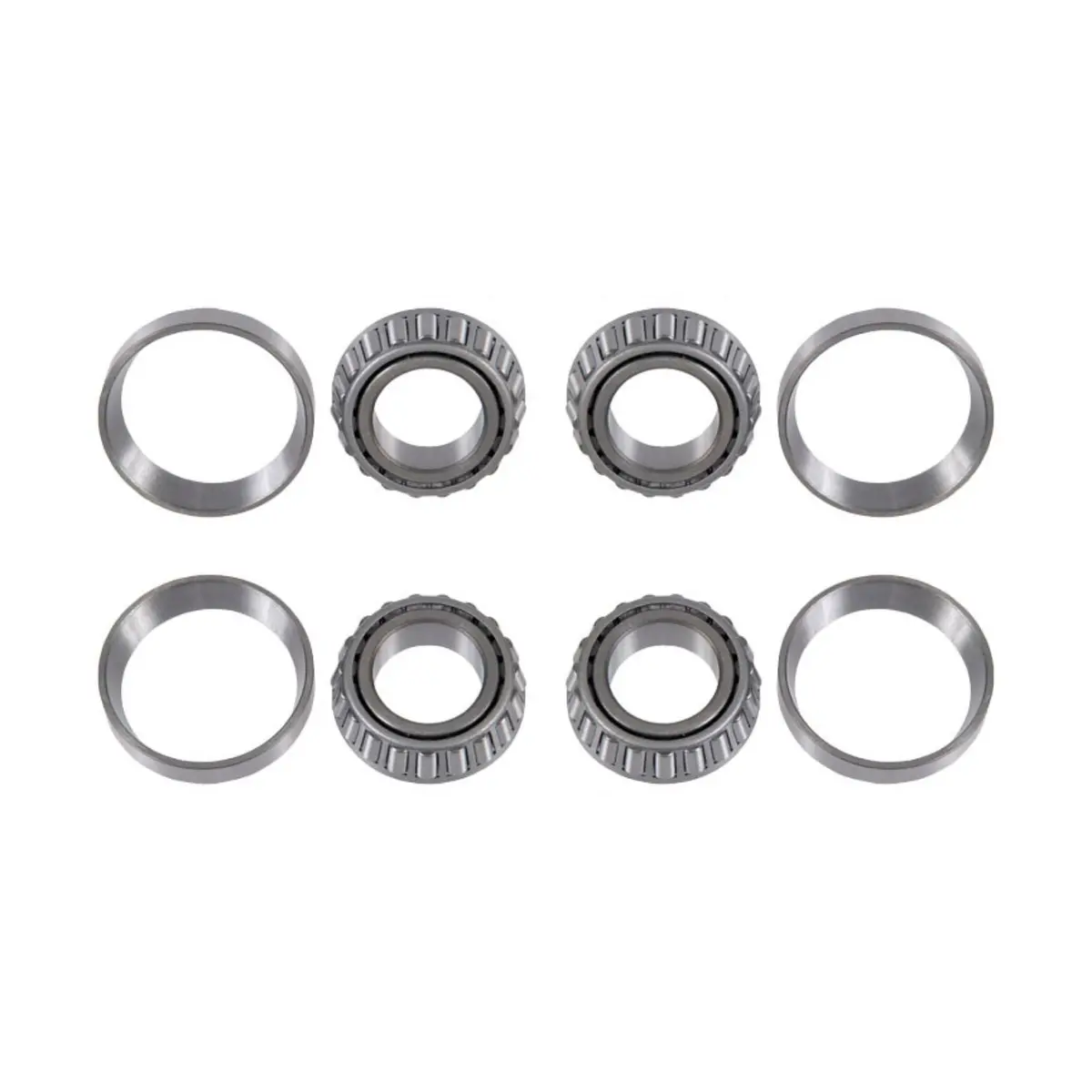 Caster Yoke Tapered Cone Roller Bearing Replacement Kit 4-Pack 1