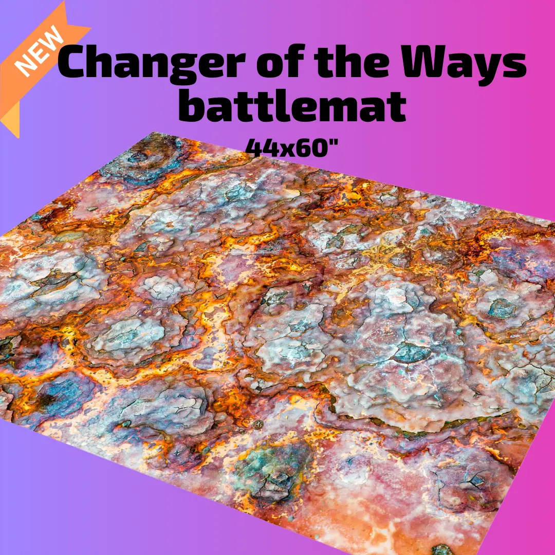 44" X 60" Changer Of The Ways Battlemat 1
