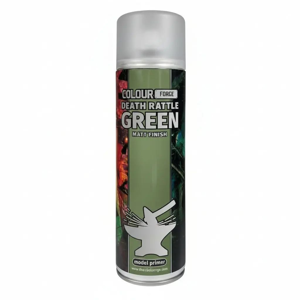 Colour Forge - Aerosol Spray Primer - Death Rattle Green 500Ml 1