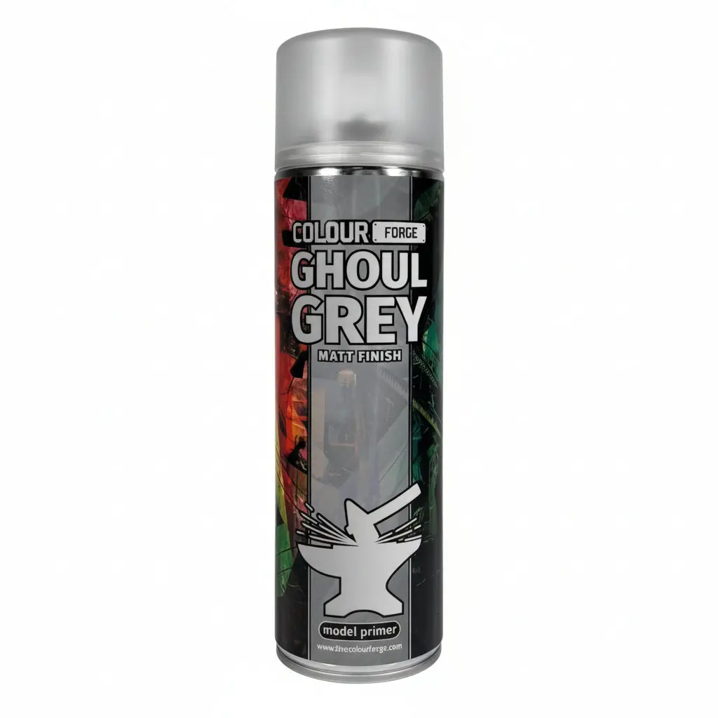 Colour Forge - Aerosol Spray Primer - Ghoul Grey 500Ml 1