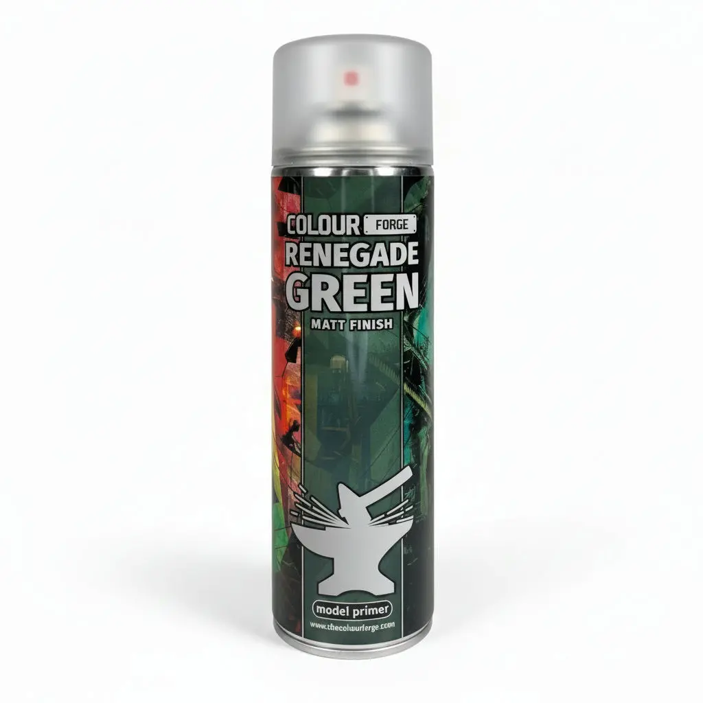 Colour Forge - Aerosol Spray Primer - Renegade Green 500Ml 1