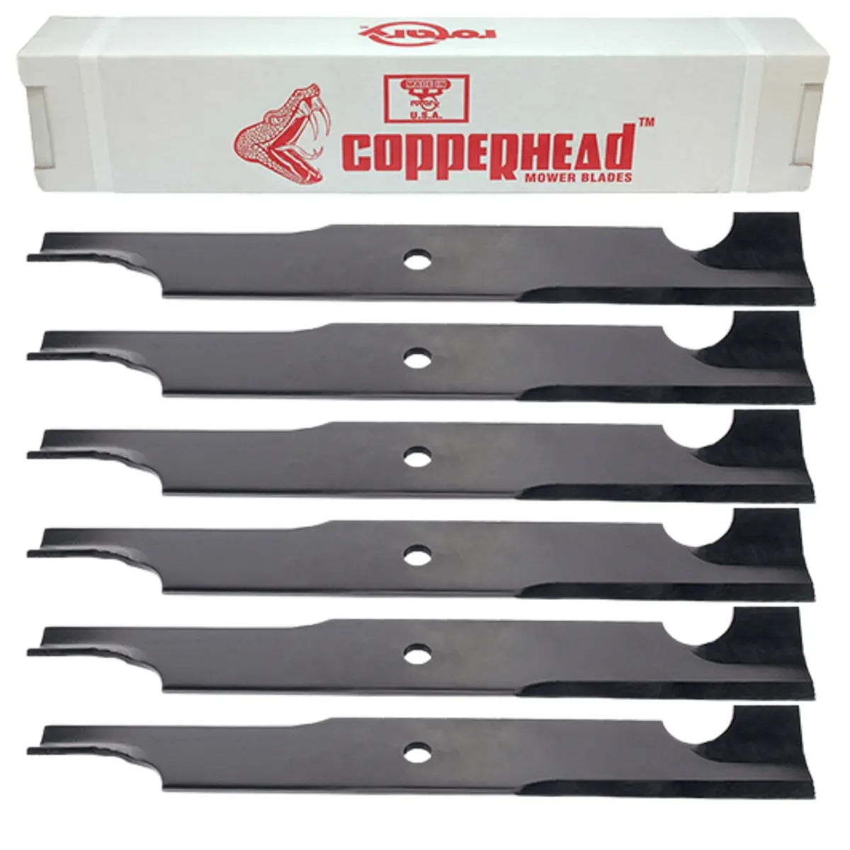 54" Hd Hi-Lift Blade 6-Pack Rotary 16047-6 (18-3/4" X 5/8" Hole) 1