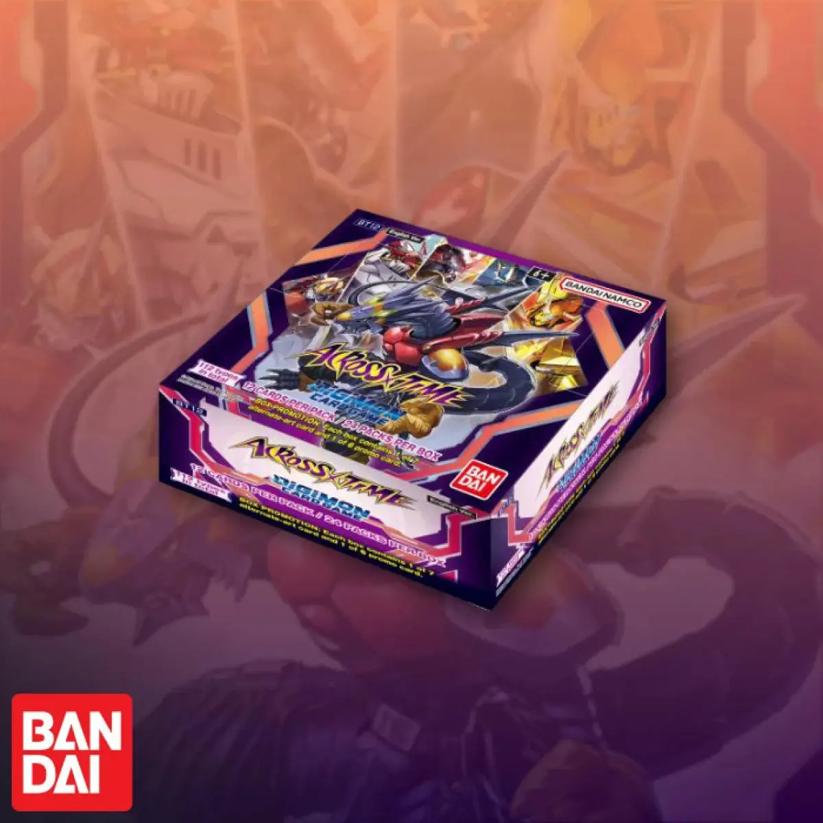 Digimon Card Game Across Time Booster Display Bt12 1