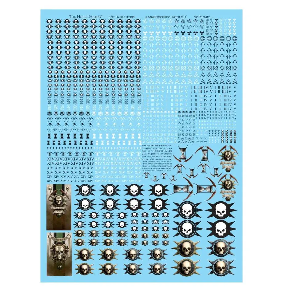 Death Guard Legion Transfer Sheet 1