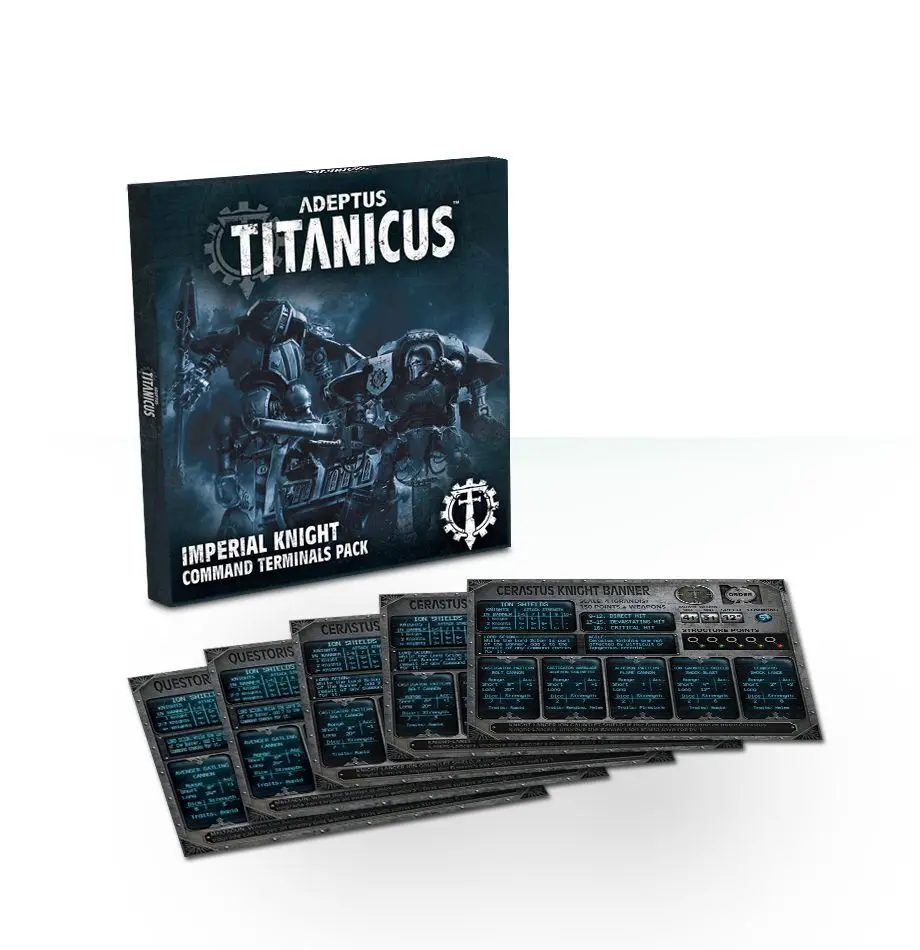 Adeptus Titanicus Imperial Knight Command Terminals Pack (Oop) 1