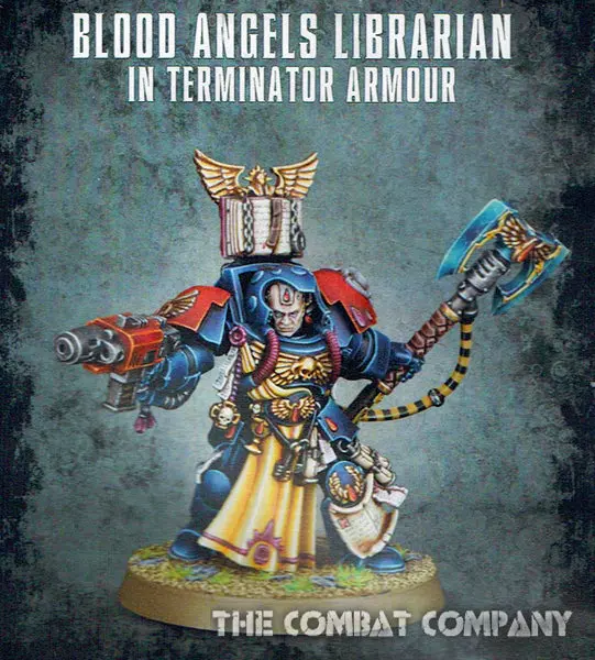 Blood Angels Librarian In Terminator Armour 1