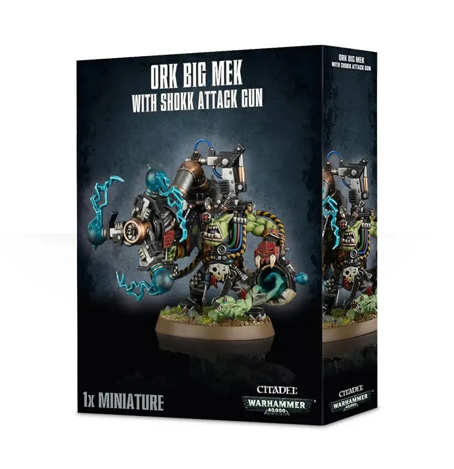Big Mek With Shokk Attack Gun 1