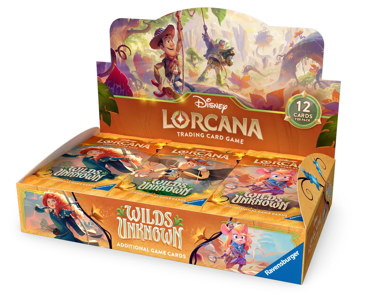 Disney Lorcana Tcg: Wilds Unknown Booster Display Box (Pre Order May 15Th) 1