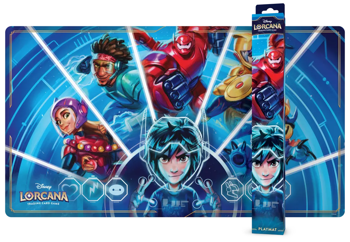 Disney Lorcana Archazia's Island Playmat: We Could Be Immortals (Big Hero 6) 1
