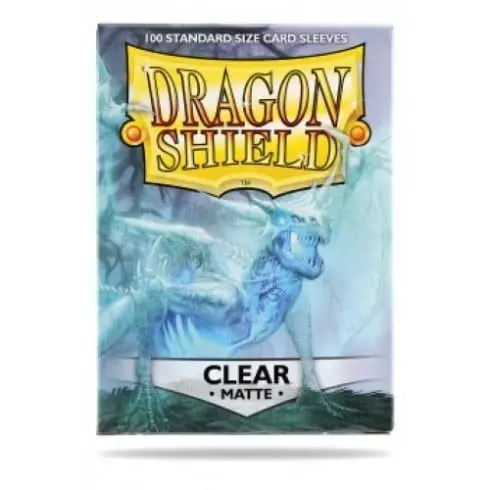 Sleeves - Dragon Shield - Box 100 - Clear Matte 1