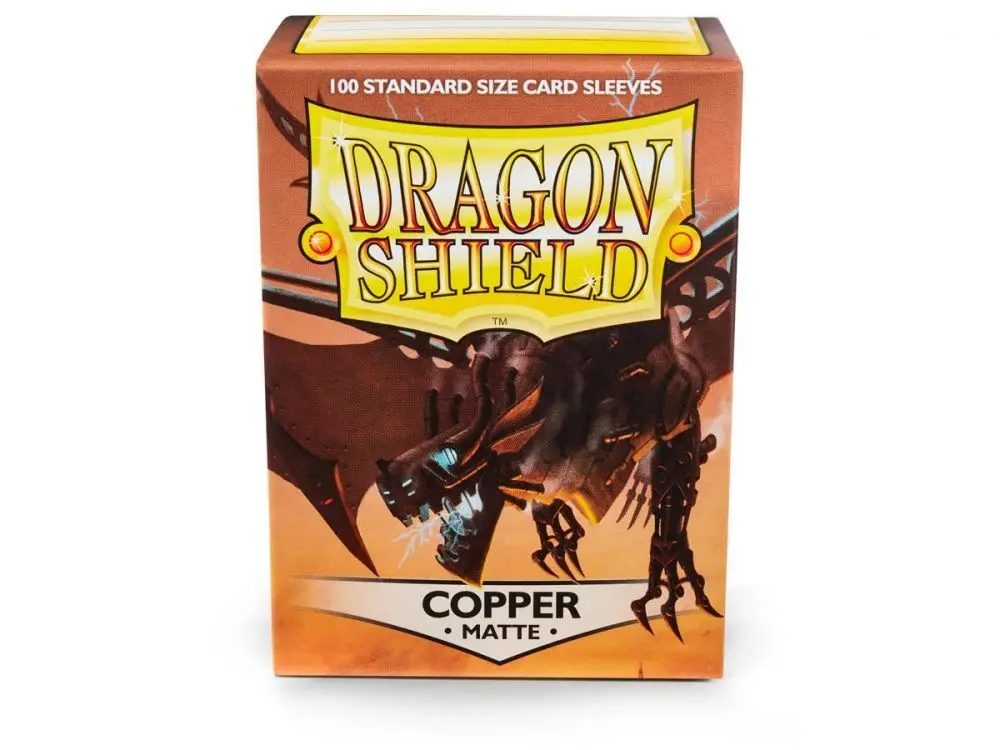 Sleeves - Dragon Shield - Box 100 - Copper Matte 1