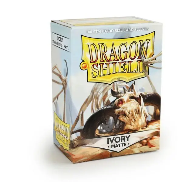 Sleeves - Dragon Shield - Box 100 - Ivory Matte 1