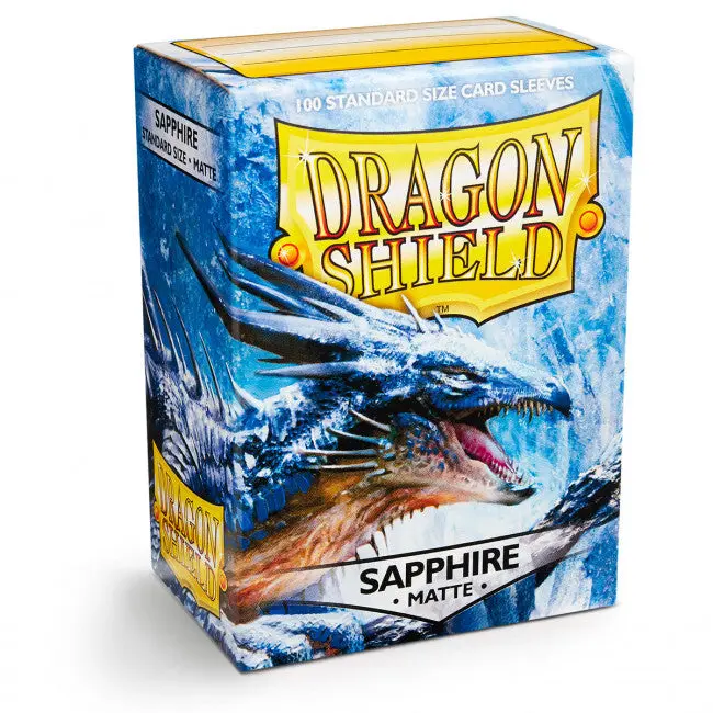 Sleeves - Dragon Shield - Box 100 - Sapphire Matte 1