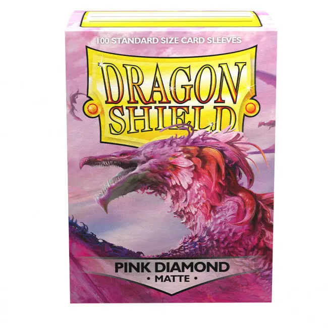 Sleeves - Dragon Shield Matte 100 - Pink Diamond 1