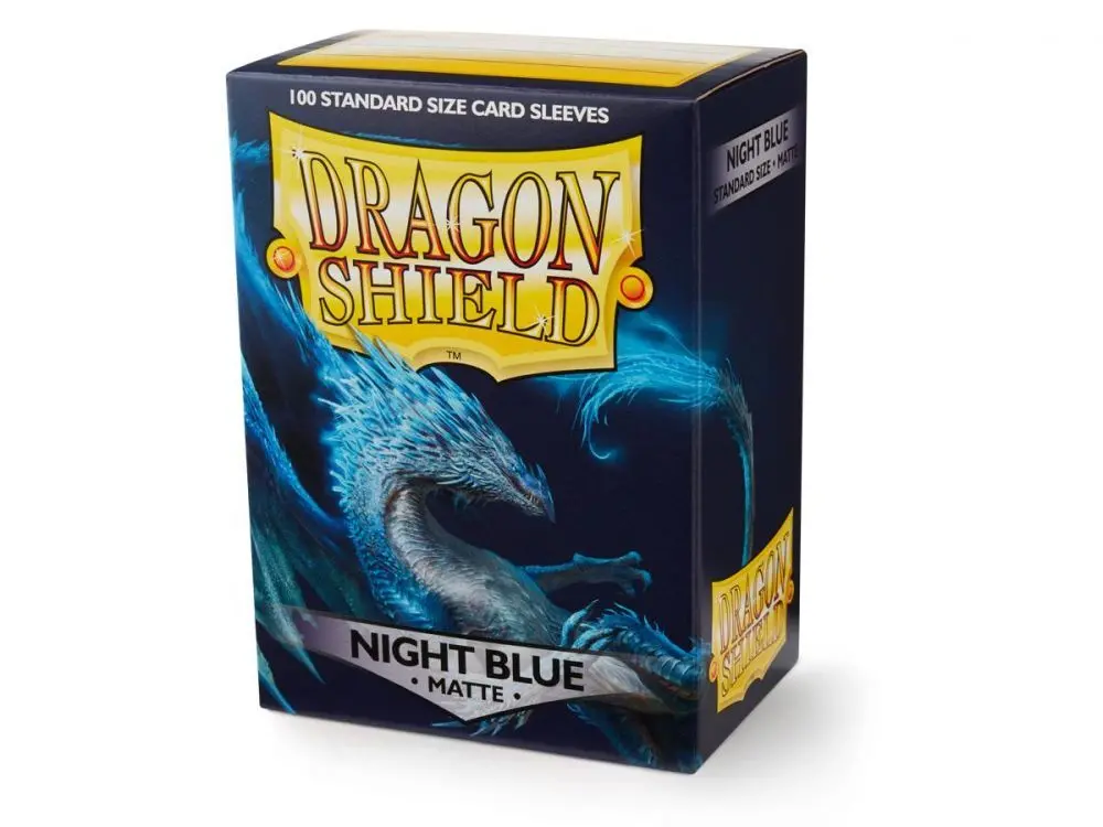 Sleeves - Dragon Shield - Box 100 - Night Blue Matte 1