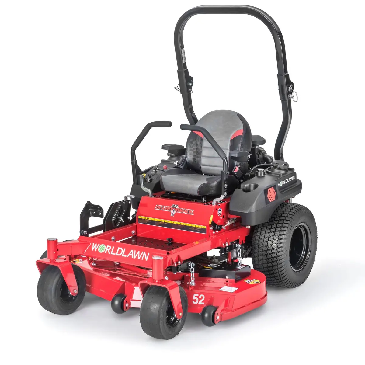52" Worldlawn Diamondback Zero-Turn Mower Model Wydb52x24ls32 1