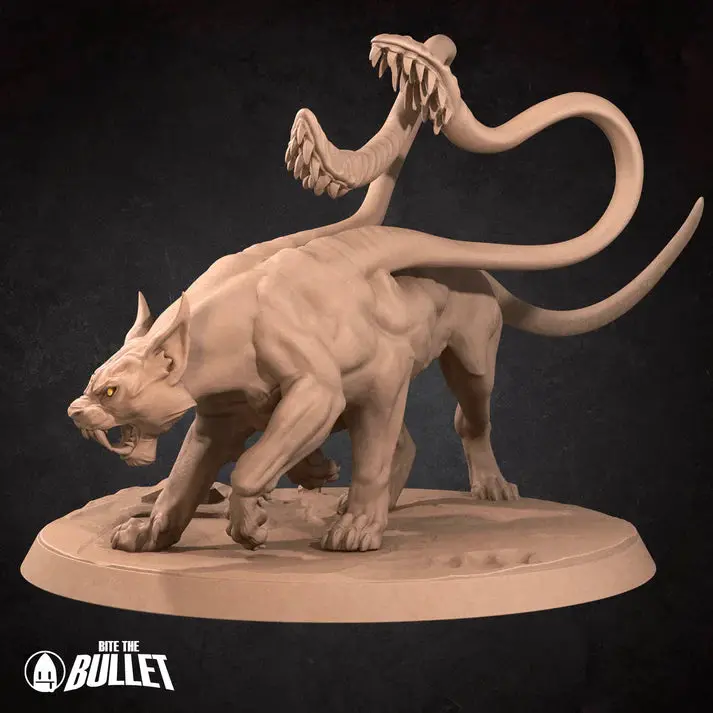 Displacer Beast D&D Miniature 1