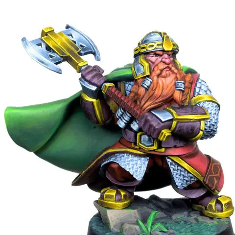 Dwarf Fighter Male D&D Miniature 1