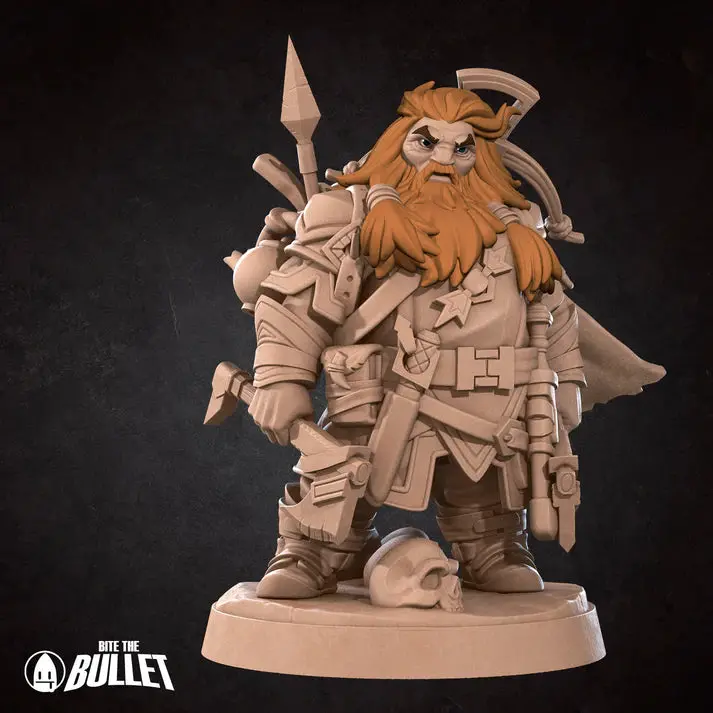 Dwarf Ranger Male D&D Miniature 1