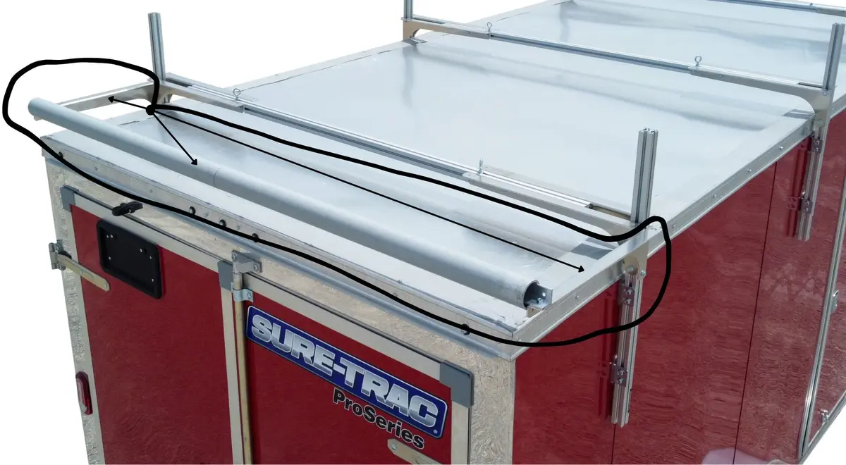 Trailer Rack Ladder Rack 'Edge Guard' Roof Edge Protector 1