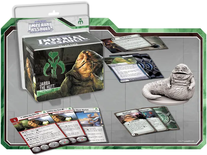 Jabba The Hutt Villain Pack 1
