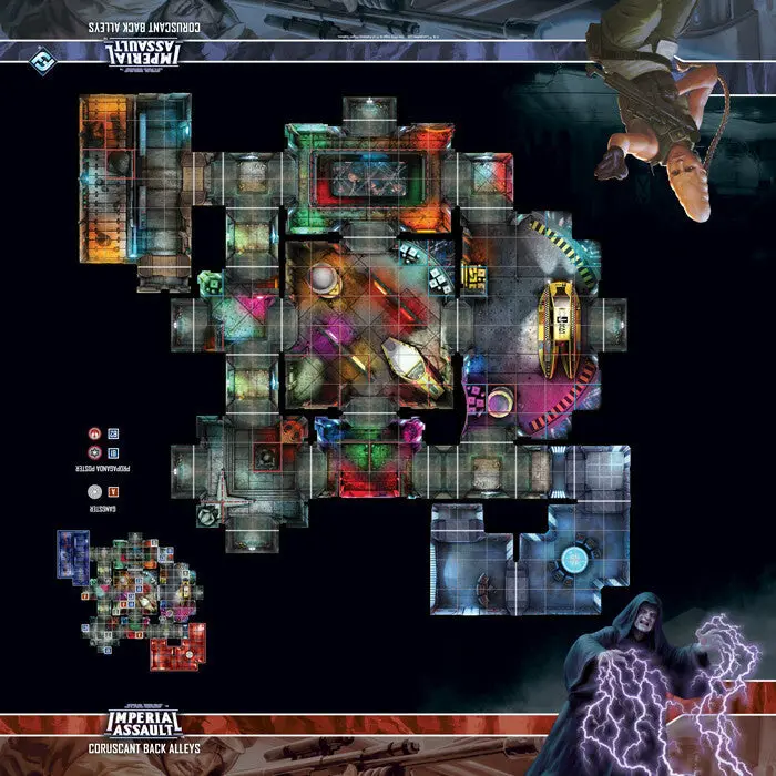Coruscant Back Alley Skirmish Map 1
