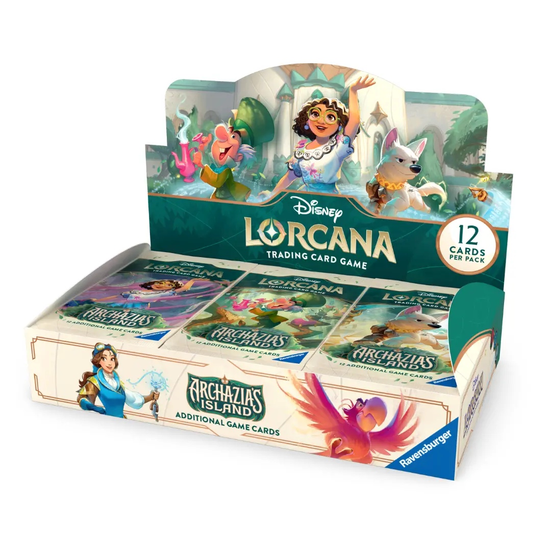 Disney Lorcana Archazia's Island Booster Display 1