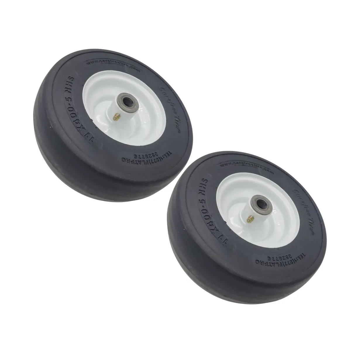 2-Pack 11" Toro Timecutter Tire Asm 147-2935 Flat-Free Commercial Upgrade 1