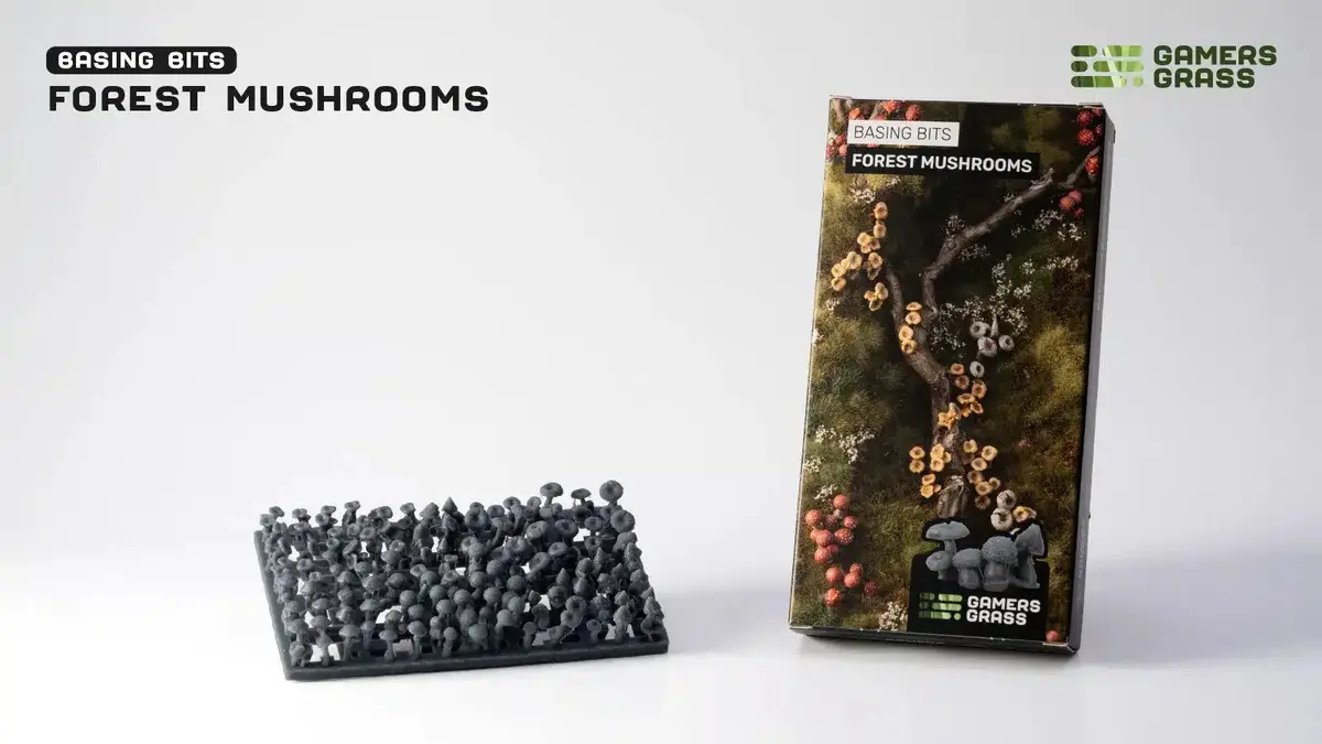 Forest Mushrooms Basing Bits 1