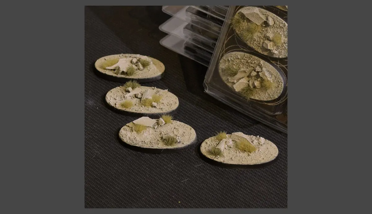 Arid Steppe Bases Oval 60Mm (X4) 1