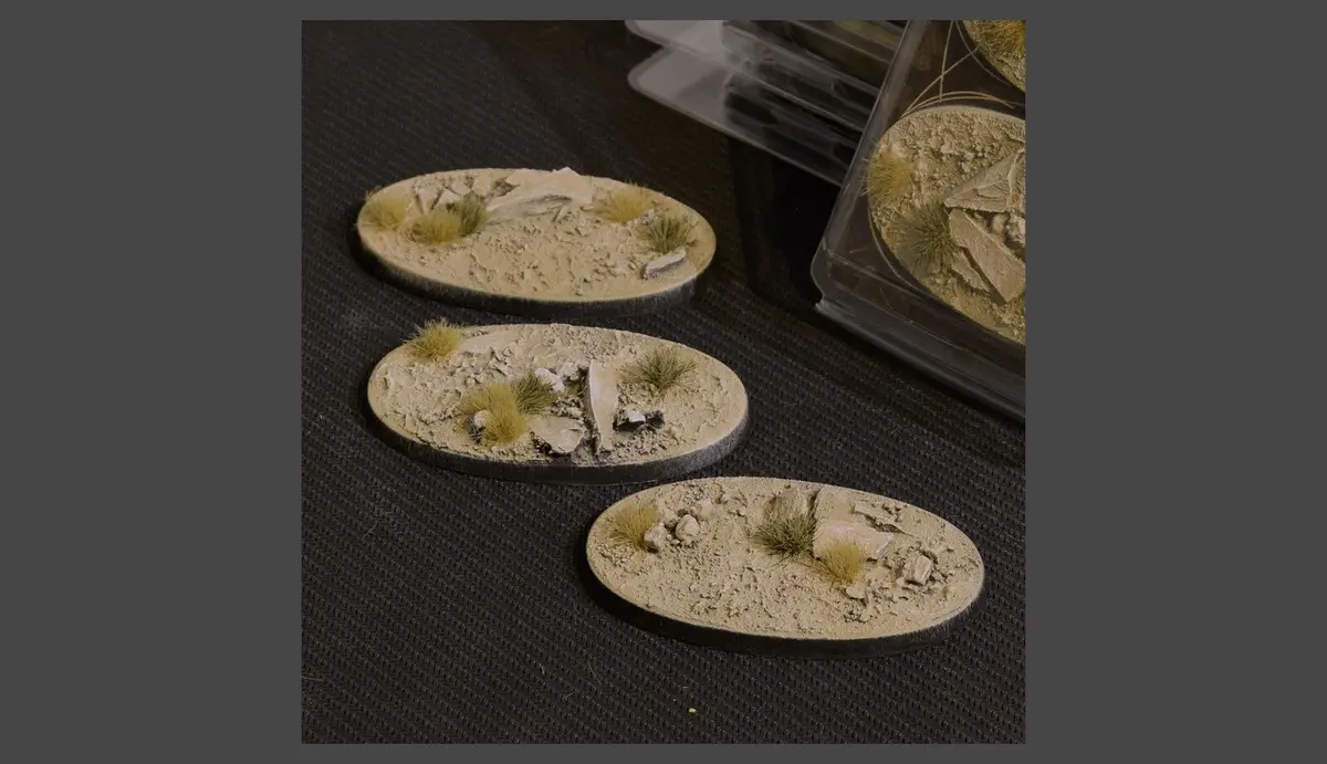 Arid Steppe Bases Oval 75Mm (X3) 1