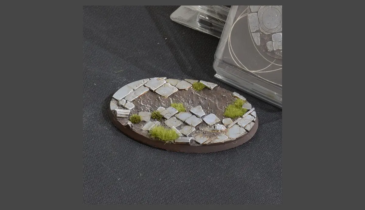 Temple Bases Oval 105Mm (X1) (Special Order) 1