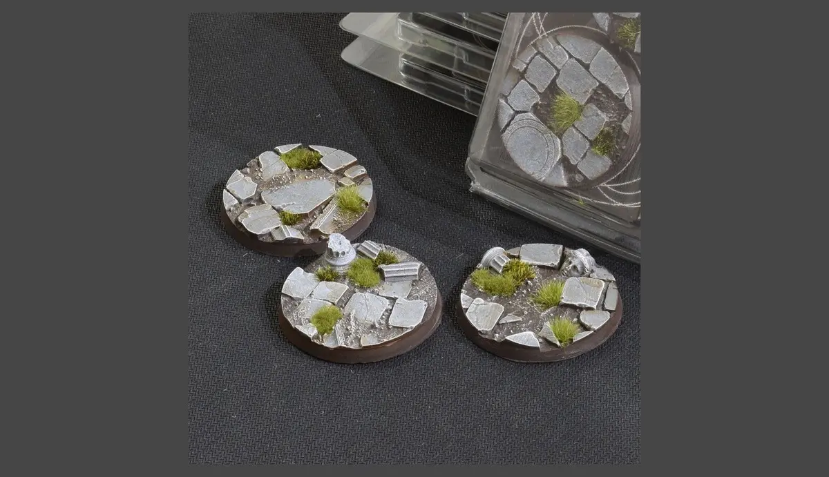 Temple Bases Round 50Mm (X3) (Special Order) 1