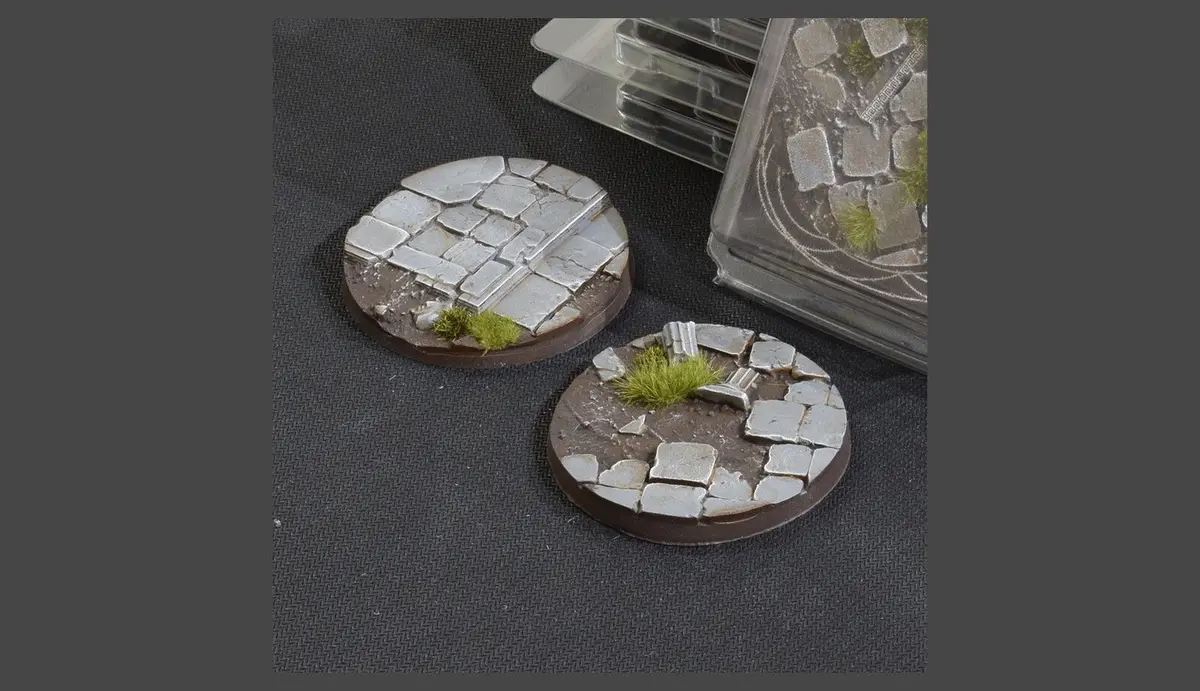 Temple Bases Round 60Mm (X2) 1