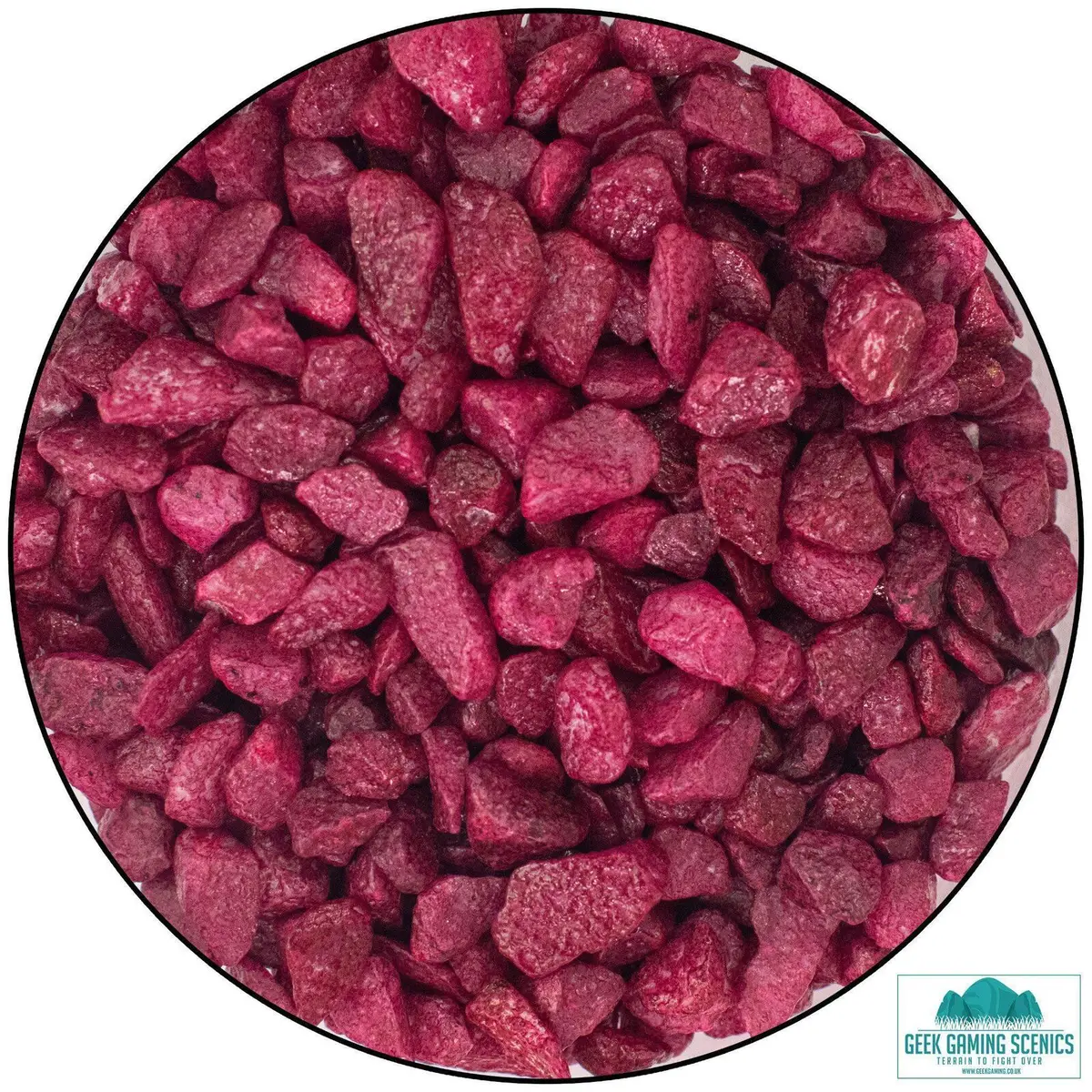 Large Stones Burgundy 1