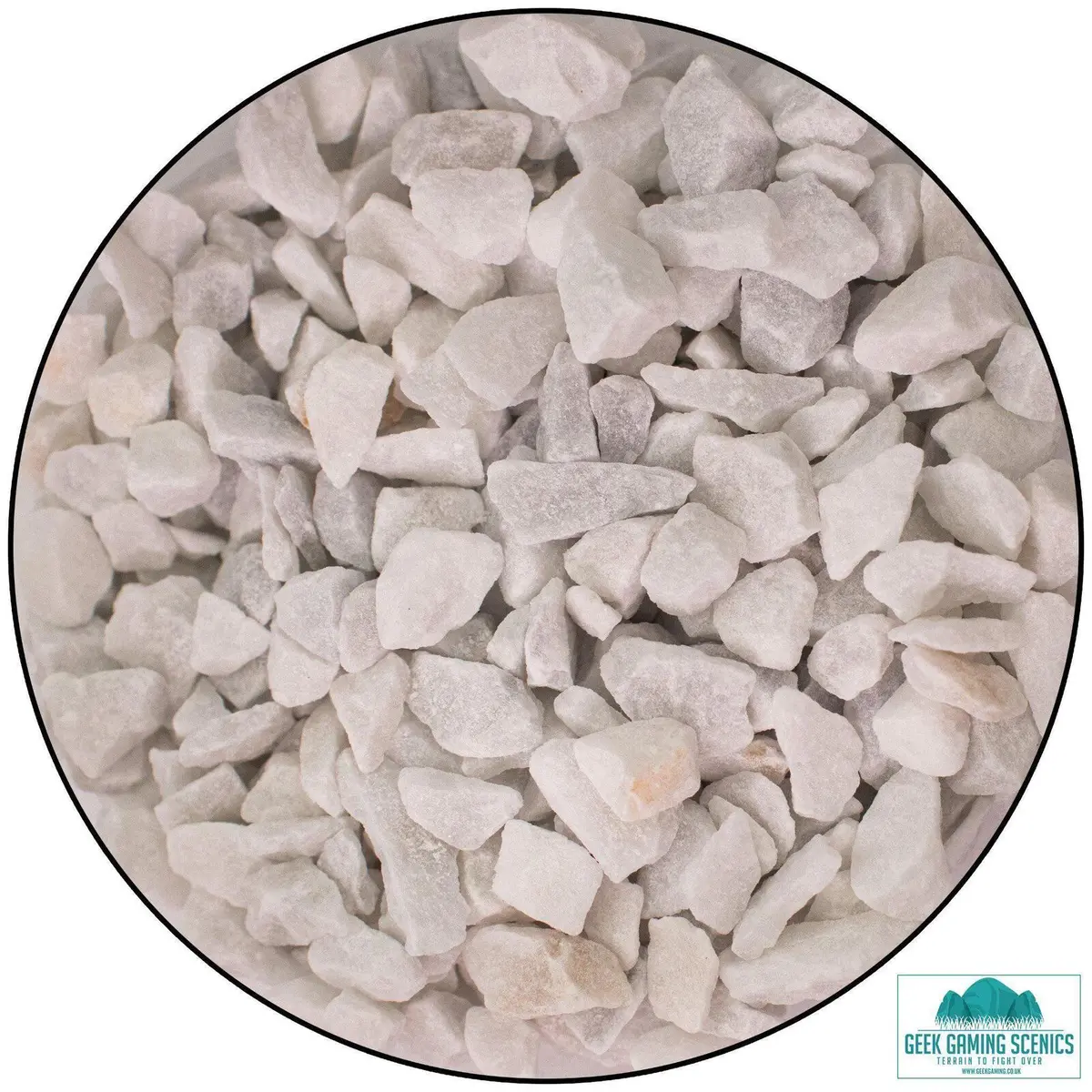 Large Stones White 1
