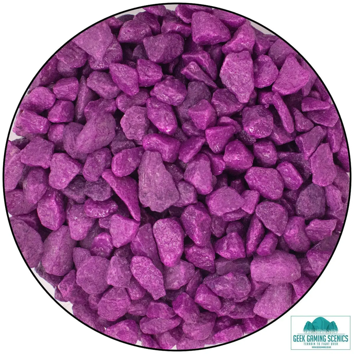 Large Stones Aubergine 1