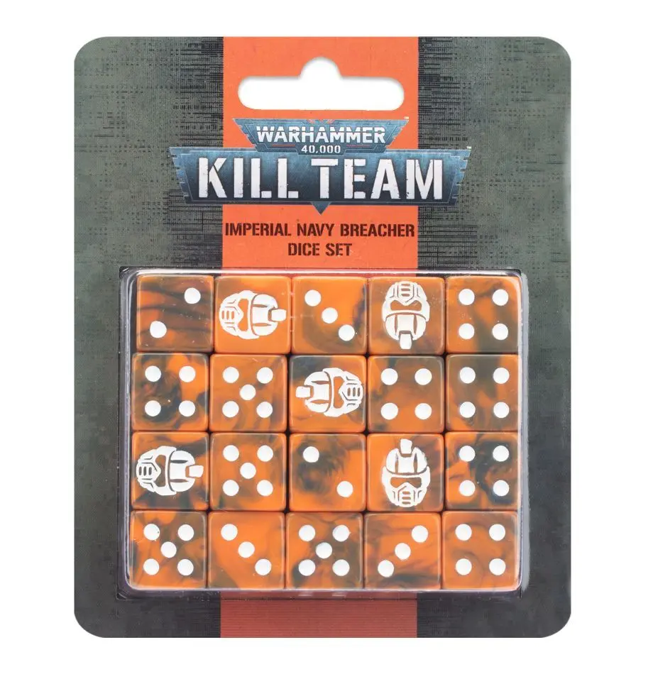 Kill Team: Imperial Navy Breacher Dice (Oop) 1