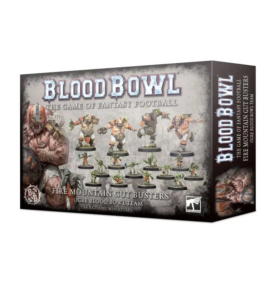 Ogre Blood Bowl Team Fire Mountain Gut Busters 1