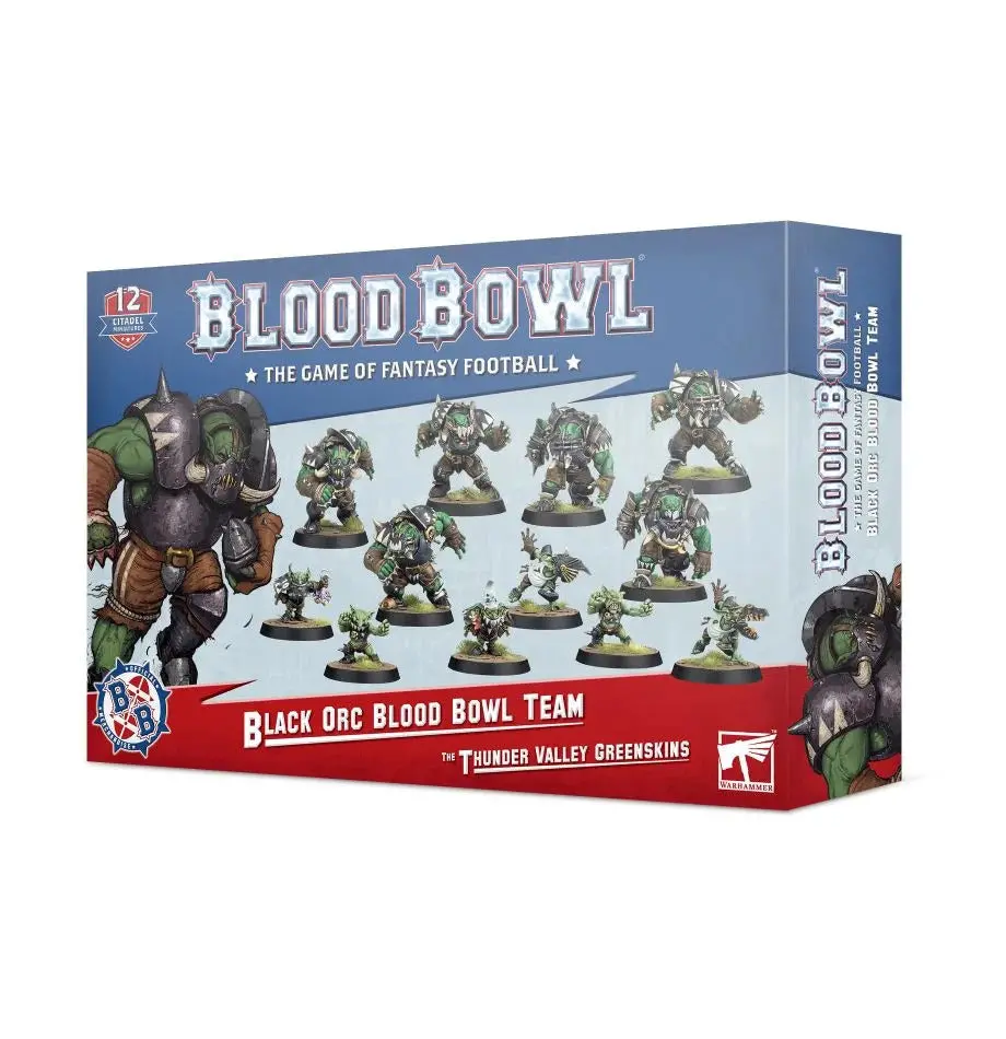Black Orc Blood Bowl Team: The Thunder Valley Greenskins 1