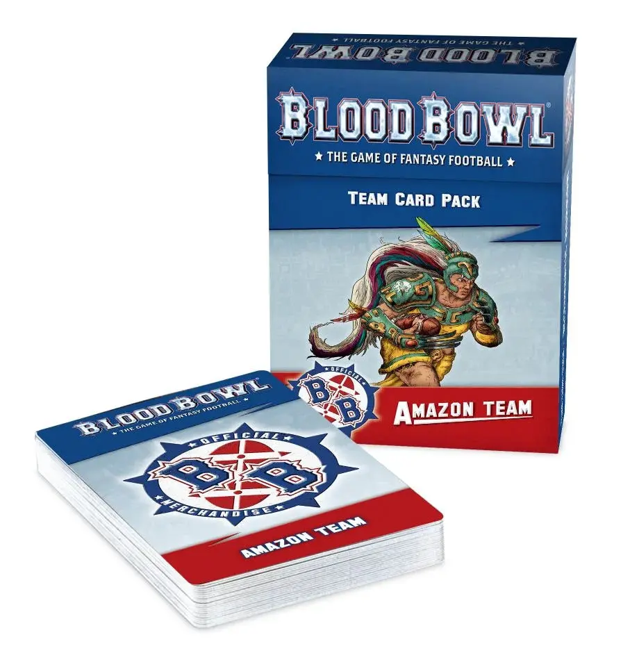 Blood Bowl Amazon Team Card Pack (Oop) 1