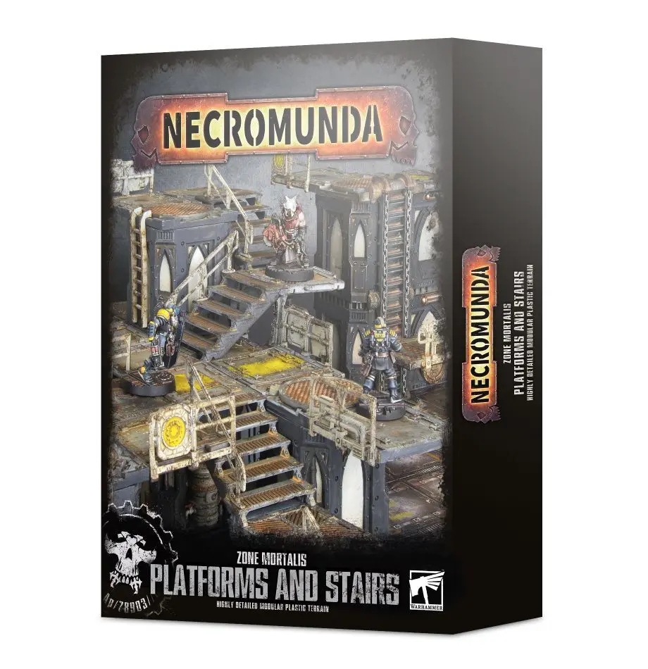 Necromunda Zone Mortalis: Platforms & Stairs 1