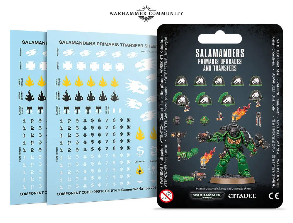 Salamanders Primaris Upgrades & Transfers 1