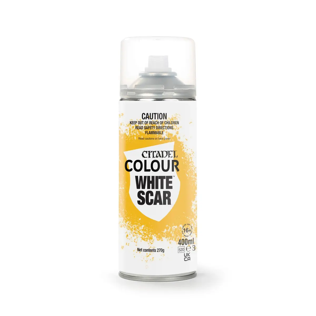 White Scar Spray Paint 1