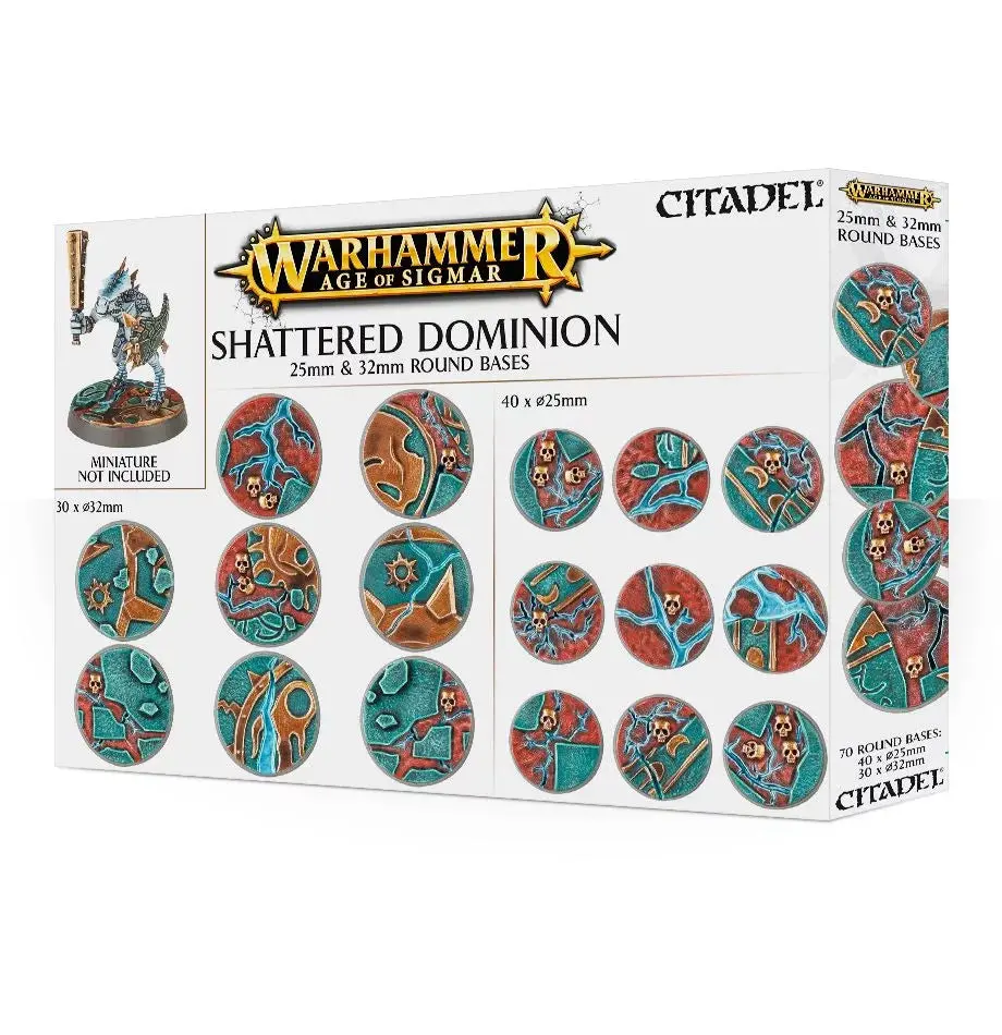 Aos: Shattered Dominion: 25 & 32Mm Round Bases 1