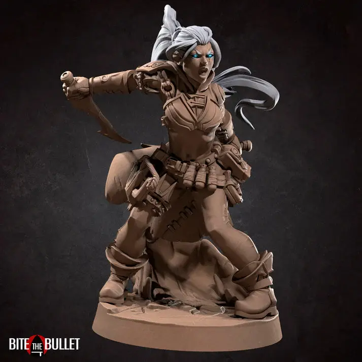 Genasi Rogue Female D&D Miniature 1
